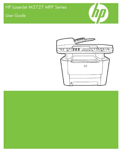 Manual HP LaserJet M2727NF (266 Páginas) | PDF