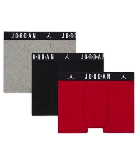 ジョーダン Dri Fit フライト エッセンシャル ジュニア ボクサーブリーフ 3枚 Jordan Dri Fit Flight