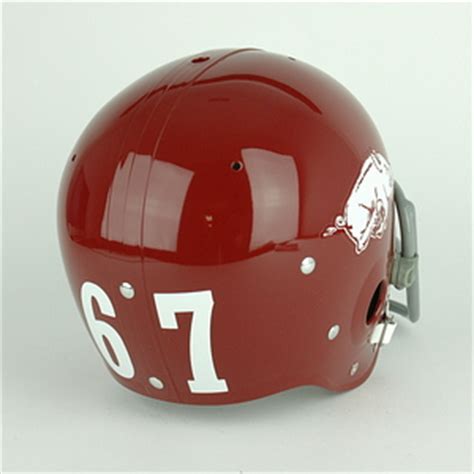 Arkansas Razorbacks Football Helmet History 6 Models | eBay