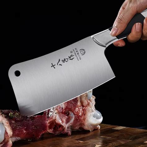 SBZ Shi Ba Zi Zuo BS9908 A Kitchen Chief Chopping Meat Bone Knife