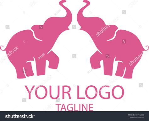 Vector Elephant Thailand Design Logo Vector Stock Vector (Royalty Free ...