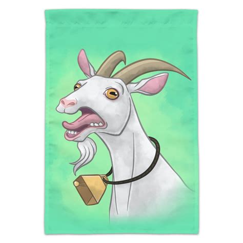 Screaming Goat Garden Yard Flag - Walmart.com