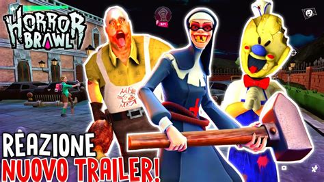 Reagiamo Al Nuovo Trailer Del Multiplayer Di Ice Scream E Mr Meat 😃