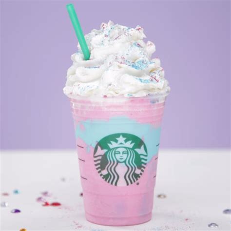 Starbucks Unicorn Frappuccino Recipe Popsugar Food