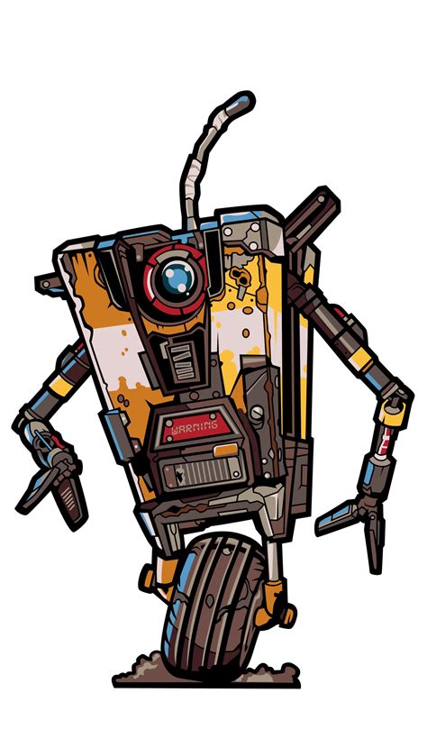 Claptrap Render By Yessing On Deviantart