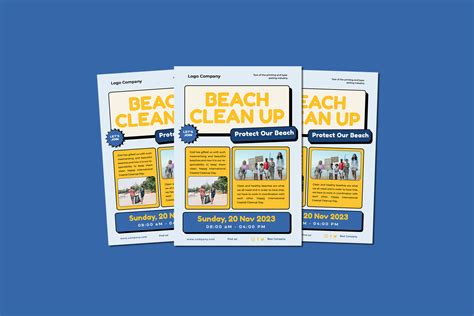 Beach Clean Up Flyer Graphic By Maghrib · Creative Fabrica