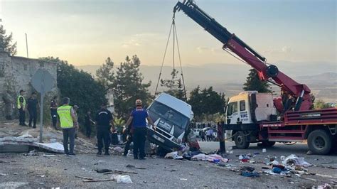 Gaziantep Te Feci Kaza L Yaral