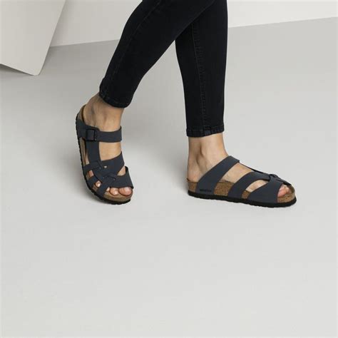 Pisa Birko Flor Soft Footbed Navy Birkenstock Birkenstock Shoes