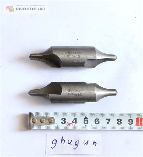 Сверло центровочное 6.3мм; Р6М5; Тип R; СССР купить в Казани цена 250 Р ...