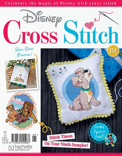 Disney Cross Stitch Hachette Partworks