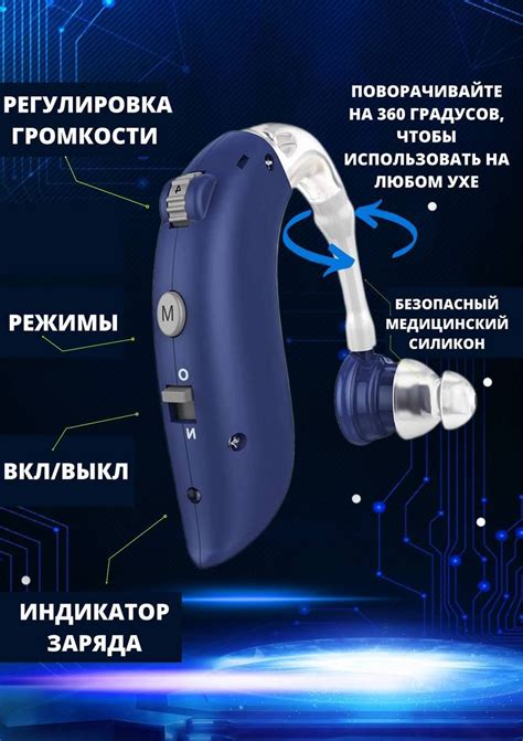 Слуховой аппарат Show Room GQ, цифровой усилитель слуха для пожилых и ...