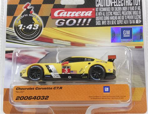 64032 Carrera GO!!! Chevrolet Corvette C7R 1:43 Slot Car - Great Traditions