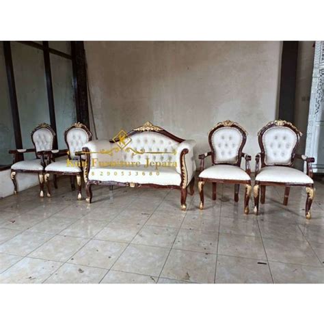 Jual Set Kursi Sofa Pelaminan Pengantin Harga Murah Set Kursi Kayu