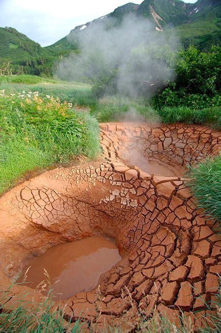 The Valley of Geysers Russian Долина гейзеров is a geyser field on