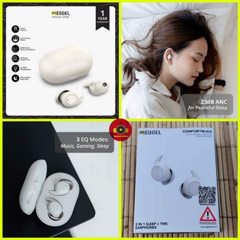 Jual TWS Eggel ComfortBuds Comfort Buds Sleep ANC ENC Bluetooth