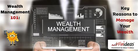 Wealth Management 101 Key Reasons To Manage Your Wealth Finideas