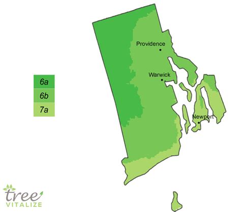 Planting Zones Rhode Island - Hardiness, Gardening & Climate Zone