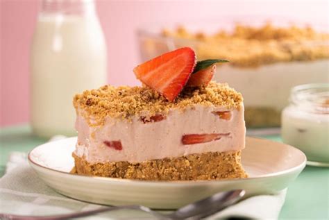 Arriba Imagen Pastel De Yogurt De Fresa Abzlocal Mx