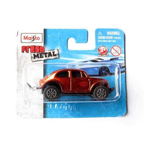 Volkswagen Baja Beetle Off Road Fusca Fresh Metal 1 64 Maisto