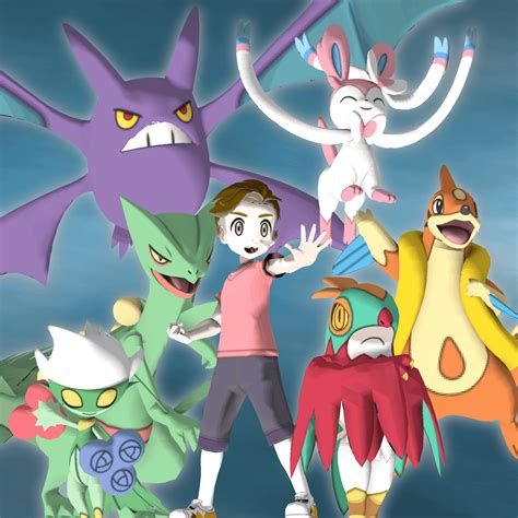 I Made A New Poster Of My Pokémon Dream Team What Do You Think R