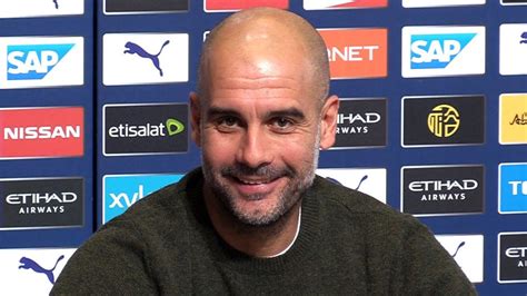 Pep Guardiola EMBARGOED Pre Match Press Conference Man City V Chelsea