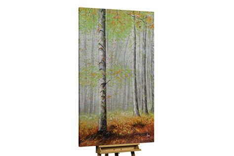 Dipinto A Olio Autumn Forest Moments Trovare Kunstloft