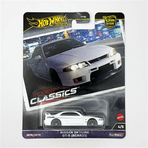 風火輪 金標 Hot Wheels Premium 汽車文化 現代經典 Nissan Skyline GT R R 蝦皮購物