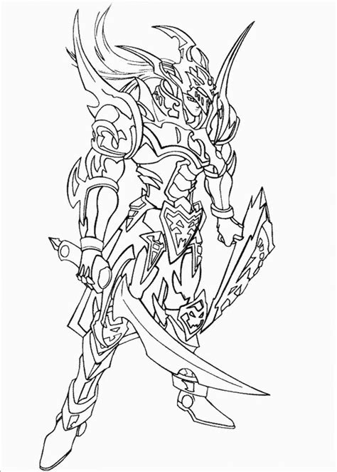 Desenho De Yu Gi Oh Personagem Para Colorir Tudodesenhos