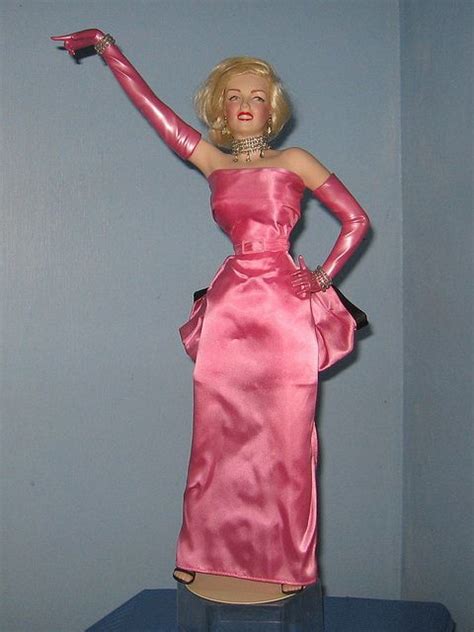 Franklin Mint Marilyn Monroe Doll Celebrity Barbie Dolls Barbie