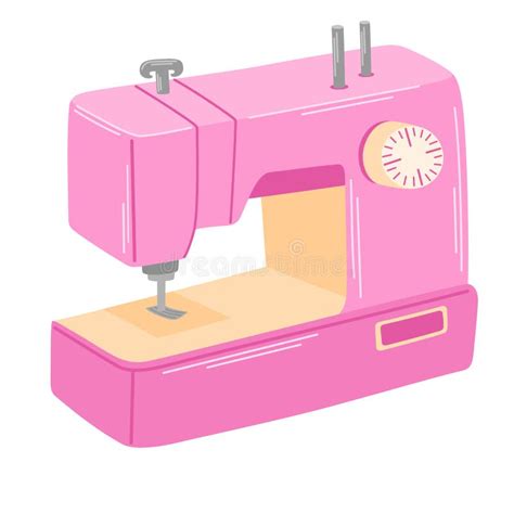 Machine Sewing Vector Stock Illustrations 17675 Machine Sewing