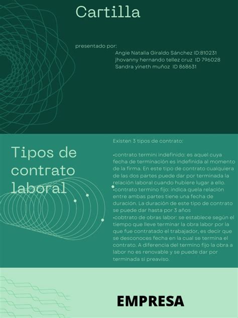 Cartilla Legislacion Laboral Pdf