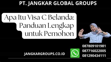 Apa Itu Visa C Belanda Panduan Lengkap Untuk Pemohon Jangkar Global