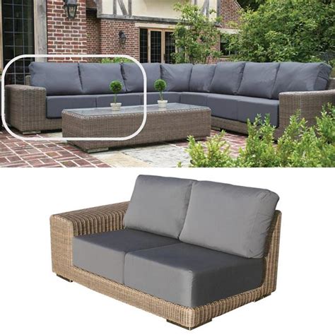 Bridgman All Seasons Kensington 150cm Modular 2 Seater Right Hand End