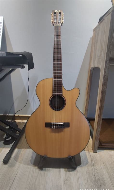 Cort CEC3 NS Electro Nylon Guitar (Mint!), Hobbies & Toys, Music ...