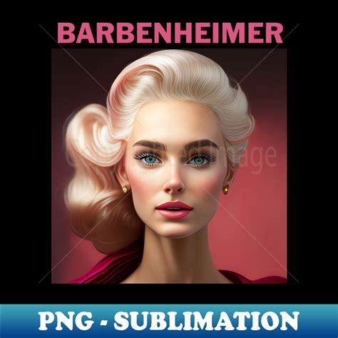 Barbenheimer 2023 Barbie X Oppenheimer Elegant Sublimatio Inspire