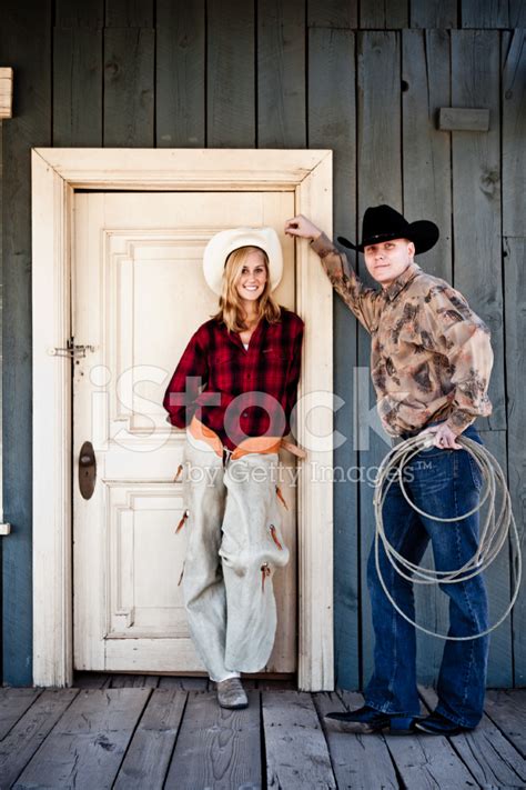 Cowboy Couple Stock Photo | Royalty-Free | FreeImages