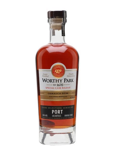 Worthy Park Year Old Port Cask Finish Rum The Whisky Exchange