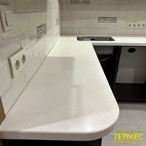 Кухонная столешница из искусственного камня Grandex СПб | Kitchen ...