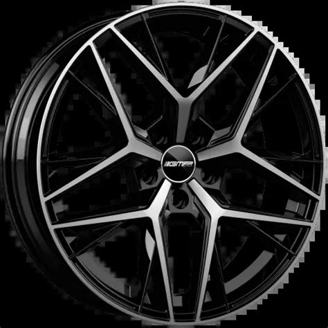 CERCHI IN LEGA GMP LUNICA Black Diamond Compatibile Peugeot 508 133 150