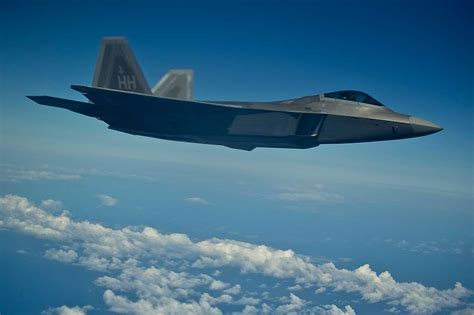 An F 22 Raptor From The 19th Fighter Squadron Joint NARA DVIDS