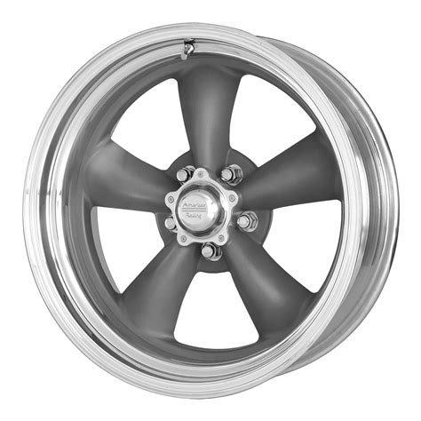 American Racing VN215 Classic Torq Thrust II 1 Pc Mag Gray Wheel With