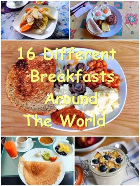 16 Different Breakfasts From Around The World Part 2