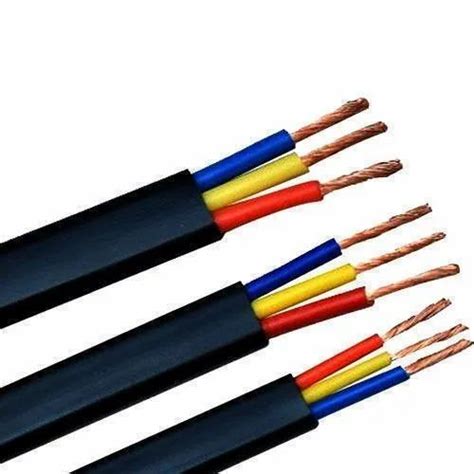 Wire Material Copper Core Flat Submersible Cable At Rs Meter In