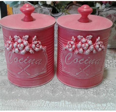 Pin De Sil Em Latas Creativas Latas Vintage Garrafas Decoradas