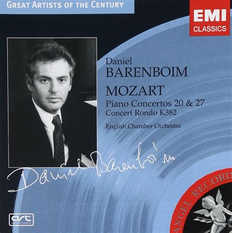 Wolfgang Amadeus Mozart Daniel Barenboim English Chamber Orchestra Mozart Piano Concertos