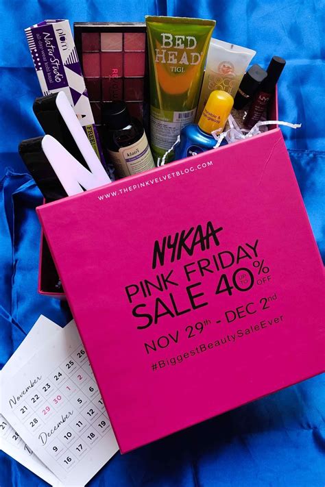 Nykaa Pink Friday Sale 2019 Pr Box Unboxing Up To 40 Off The Pink Velvet Blog