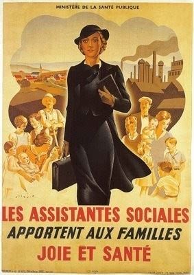 Affiche éditée par le ministère de la Santé publique en 1942 NB l