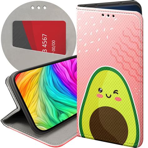 Etui Z Klapk Do Iphone Pro Max Wzory Awokado Avocado Owoc Futera