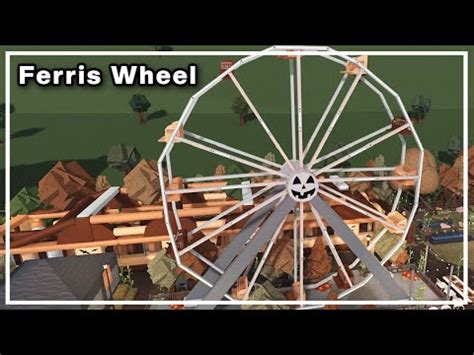 Ferris Wheel Speed Build Bloxburg YouTube