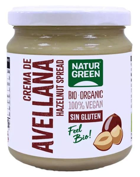 NaturGreen Crema De Avellanas 100 Bio 250 Gr Atida